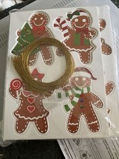 24 Pcs Gingerbread Christmas Ornaments Gingerbread Christmas Decor - Gingerbread