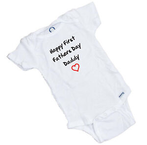 first fathers day baby onesie