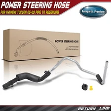 Power Steering Return Hose Assembly for Hyundai Tucson 05-09 Pipe To Reservoir