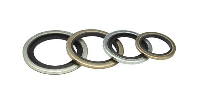 Usit ring Bonded seal schraubendichtung Material NBR/Edelstahl SS304/SS316