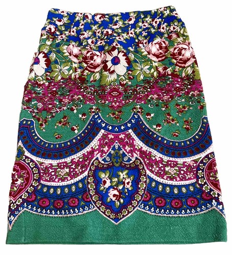 NWT. Maeve by Anthropologie Sheffield Woman's Pencil skirt Floral Geometric sz 0