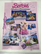 1991 Barbie Fashion Fun Scrapbook Hawaiian Fun Poster, folded, great reference