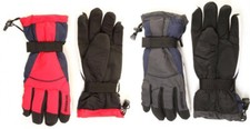 Mens Snowboard Ski Gloves Grip Palms Adjustable Toggle Winter Sports Polar Expo