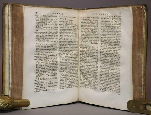 Antique Books, Lucian of Samosata Opera, Quarto Set, 18th Century ( 1743 )!! - Picture 8 of 10
