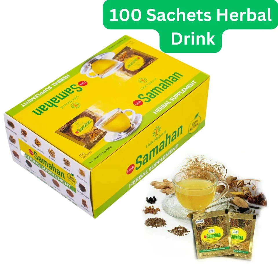 Samahan Ayurveda Kräutertee – 100 Päckchen (4g) für Erkältungsprävention - Bild 2 von 3