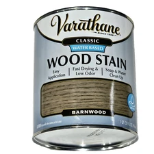 Varathane Classic Water Based Wood Stain Easy Fast Drying Barnwood 32oz