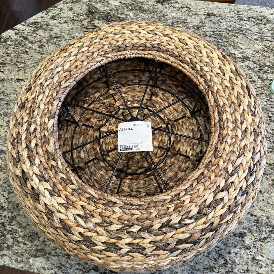 Nuevo taburete de fibra de plátano IKEA ALSEDA 200.339.19 16139 Foto 2 de 4