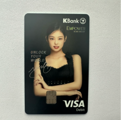 公式 BLACKPINK ジェニ Kbank トレカ 公式】BLACKPINK KBANK JENNIE トレカ Blackpink Jennie Kbank