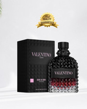 New Uomo Born In Roma Intense For Men -3.4 Oz Edp Gift Spray Free Fast Delivery