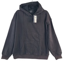 NEW Hollister Black Pullover Hoodie Size Small 100 Cotton