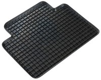 Walser Gummimatte 47X40 Cm, Zuschneidbare Wabenmatte, Anti-Rutsch-Matte Schwarz
