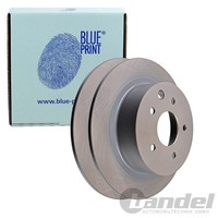 2X Blue Print Bremsscheiben Ø292Mm Hinten Passend FÜR Nissan Evalia Juke NV200