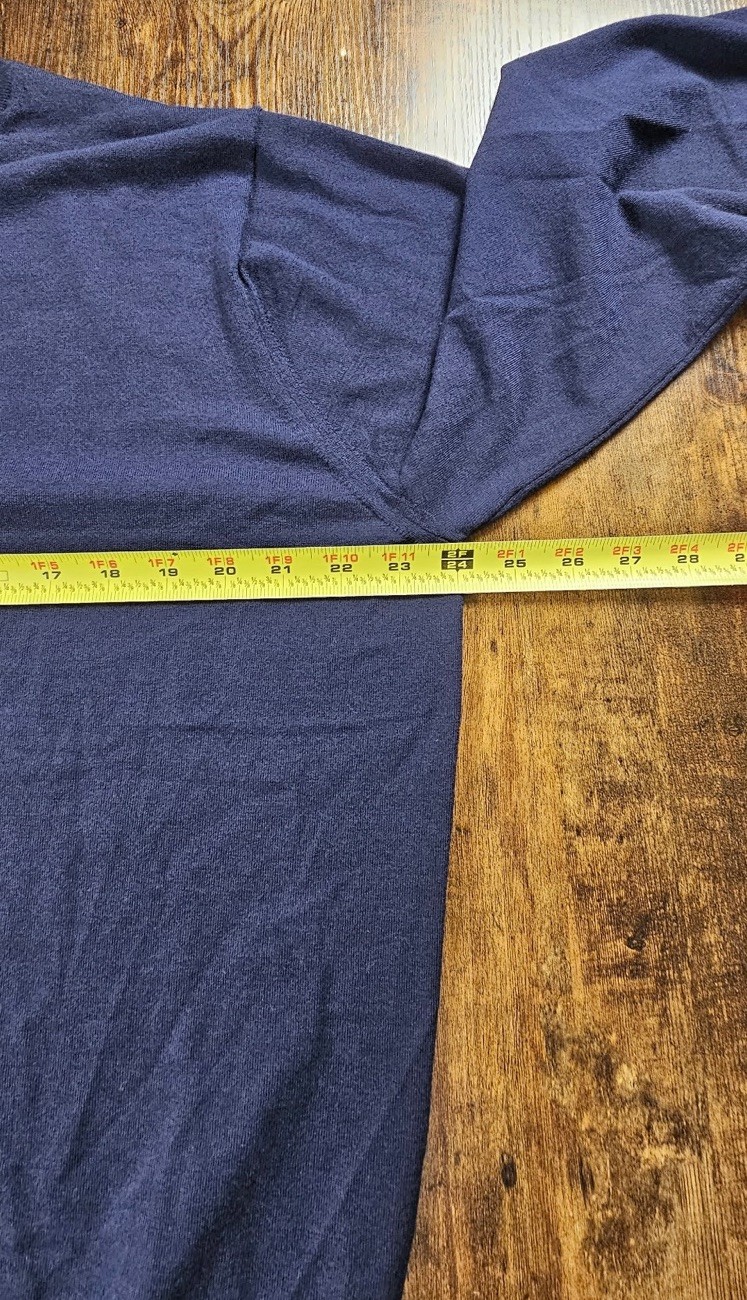 PETER MILLAR Navy Excursionist Flex Wool Blend Cr… - image 4