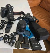 Set Spiegelreflexkamera Canon Eos 70 D Kamera, viel Zubehör