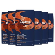 Lavazza House Blend Perfetto Ground Coffee 6 Bags of 20 Ounce (Pack 6) 15.06 per pound