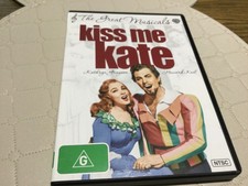 Kiss Me Kate DVD 1953 Kathryn Grayson Howard Keel Musical Film Region 4 Import