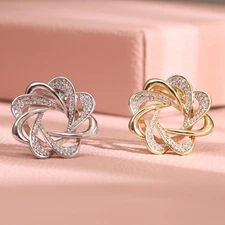 Ring Brooches Fashion Hollow Scarf Jewelry Silk Shawl Scarf Buckle Simplicity