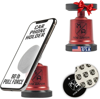 Mob Armor Mobnetic Maxx - USA Assembled Magnetic Phone Holder for Car, Magnetic