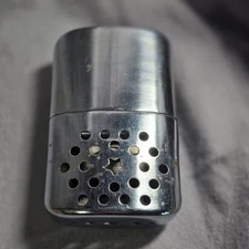 Vintage Hand warmer Soling Made In Hong Kong 4" Tall Warm Hands Winter Hunting