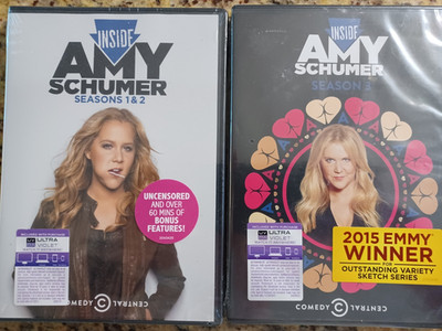INSIDE AMY SCHUMER SEASONS 1-3, DVD SETS, BRAND NEW, SEALED.