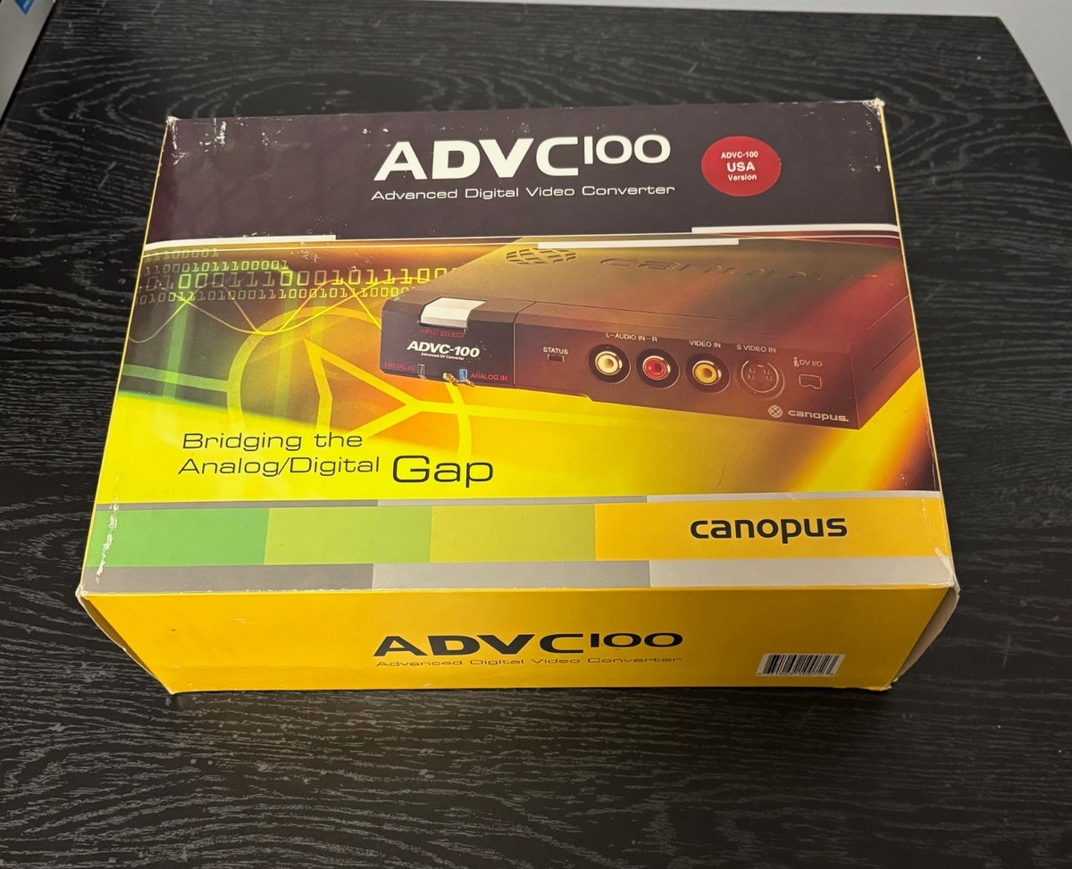 Canopus ADVC-100 Analog to Digital Video Converter for sale online