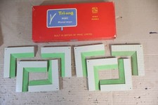 TRIANG MINIC MOTORWAYS M1647 8 x CROSSING PAVEMENT GRASS SECTIONS BOXED om