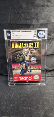 Ninja Gaiden II The Dark Sword of Chaos Wata 9.6 A+Early Release Reversed Sealed
