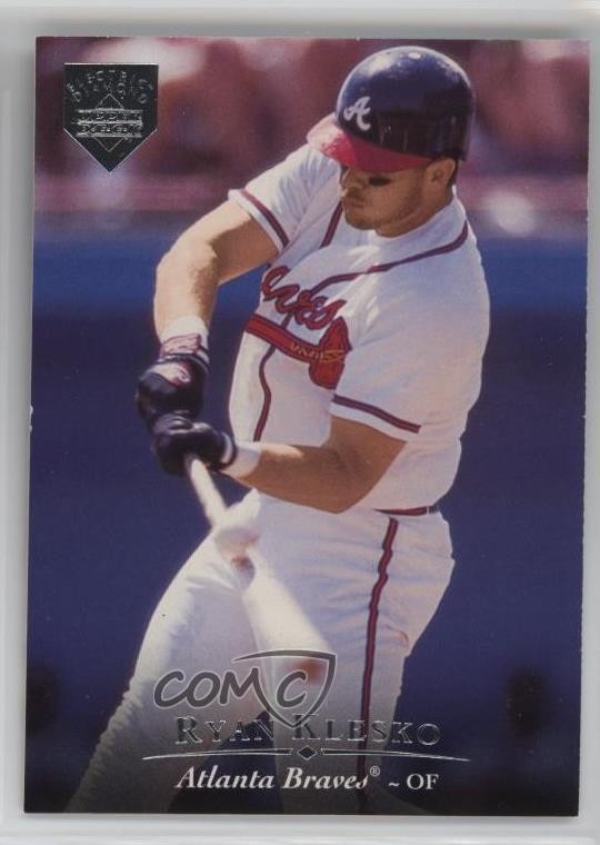 1995 Upper Deck Electric Diamond Silver Ryan Klesko #296 12zm