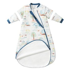 Baby Sleep Sack 12  18 Months, Cotton Sleep Sack with Detachable Long Sleeves,...