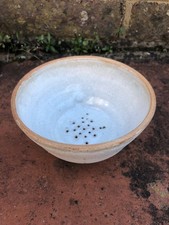 Beautiful Japanese Style Studio Pottery Berry Bowl Stamped KJB