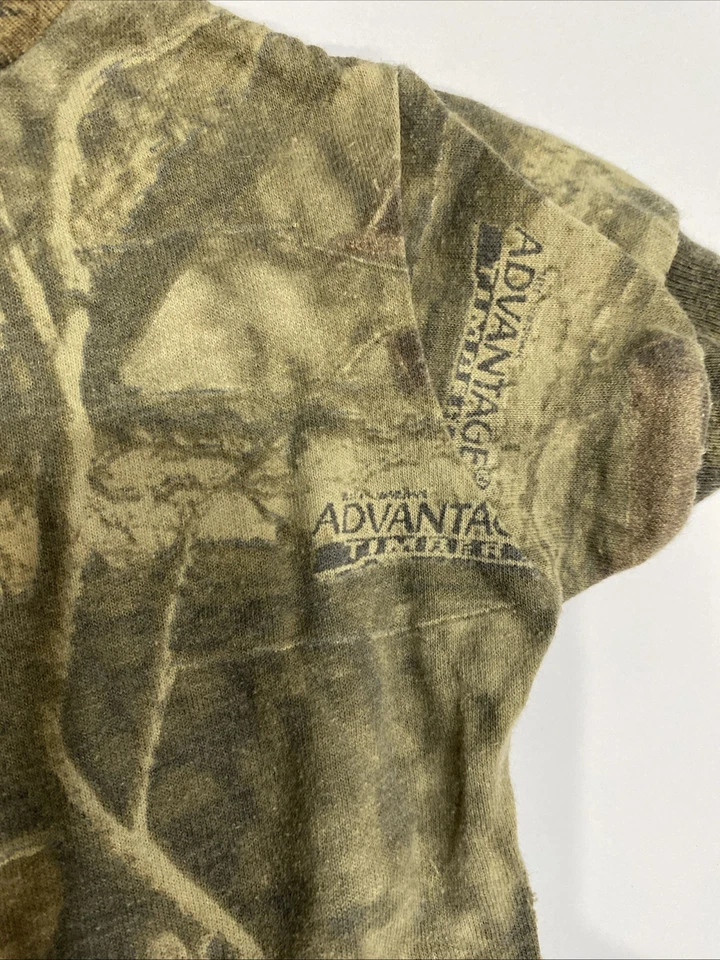 Mameluco vintage Jordan Lee originales niño Advantage madera camuflaje 3-6 M EE. UU. Foto 3 de 4