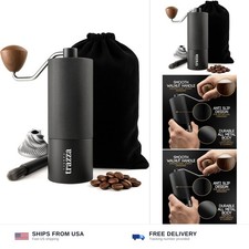 Manual Coffee Grinder, Conical Burr Coffee Gr...