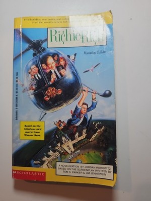 Richie Rich by Todd Strasser (1994, Trade Paperback) Macaulay Culkin Movie HTF
