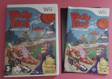 WACKY RACES CRASH & DASH ? Nintendo Wii Case, Cover + Manual ? NO GAME