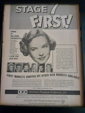 Stage 7 1955 TV Show Rare Original Promo Poster Ad Framed!