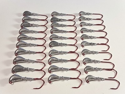 30 Stk. Banana - Jig  18 + 14 + 10 Gramm VMC 5150 4/0