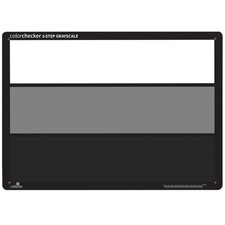 Calibrite 8.5x11" ColorChecker 3-Step Grayscale Card