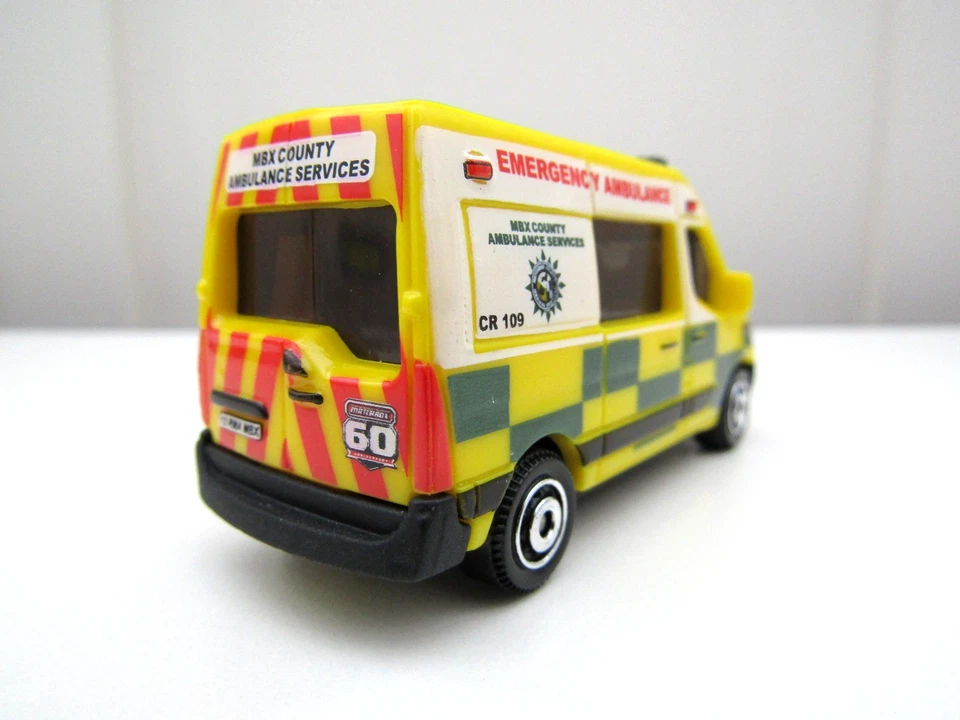 Matchbox 2013 60th Anniversary - Renault Master Ambulance, 06/24 with Box - image 4 of 4