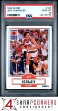 1990 FLEER #147 JEFF HORNACEK SUNS PSA 10