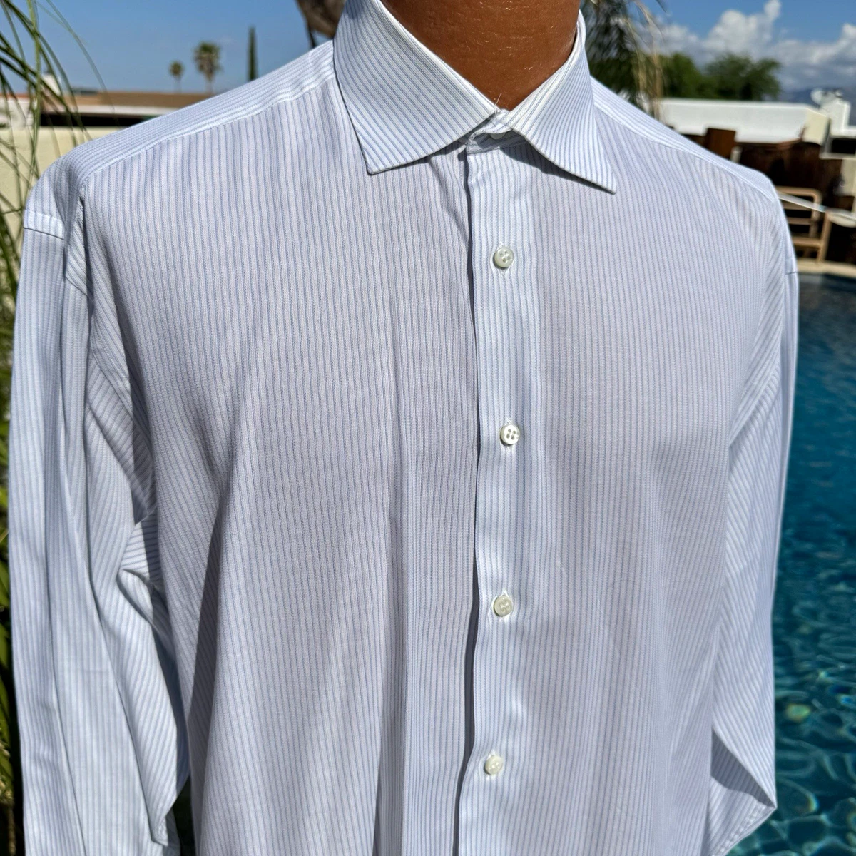 mens white 100 cotton dress shirts Ermenegildo Zegna 100% for Men for sale Mieke Amber Maxi Dress campaign_streets-of-soho Mango usa Quality dress shirts Size:32 oz