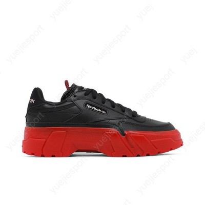 Reebok Cardi B X Wmns Club C Black Vector Red H05179