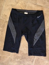 Men's Nike HydraStrong Jammer Swim Shorts Black/Gray Size 34