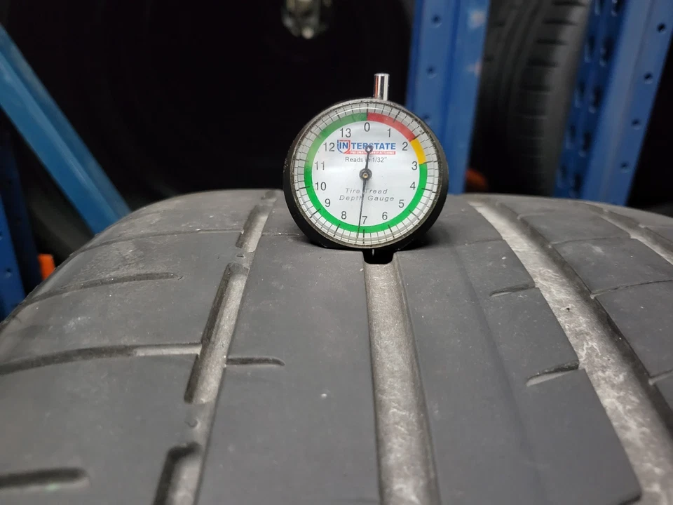 1 NICE USED 295/35/22 GOODYEAR EAGLE F1 SUPER SPORT NEO 295/35R22 108Y 7/32 - Image 3 of 4