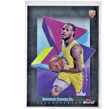 2025 TOPPS FINEST BASKETBALL BRONNY JAMES JR. ROOKIE CARD/#43