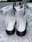 MADMIA Bubble Boots *Clear to Show off your FUN Socks!! Size 37  (5 US) — photo 7