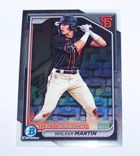 2024 Bowman Draft - Chrome Refractor #BDC-152 Walker Martin (RC)