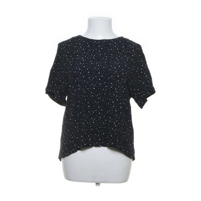 H&M, Top, Größe: 38, Schwarz/Weiß, Viskose, Sonstiges, Damen #qOa