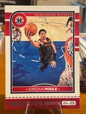 2024-25 Panini Hoops Basketball Jordan Poole-#190. Washington Wizards