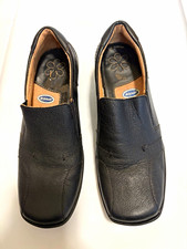 Dr. Scholl's Advanced Comfort Women's Black Leather Slip-On Gel Insole 7