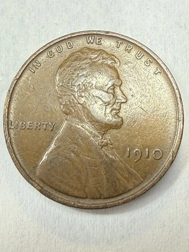 * 1910 LINCOLN CENT- XF  (UPGRADE THAT SPOT IN YOUR SET) PRICED TO SELL🔥*